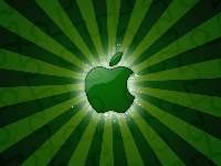 Zielone, Świecące, Apple