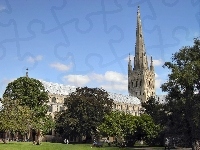 Wielka, Katedra, Norwich, Brytania