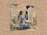 Jezus, Wielkanoc, maria