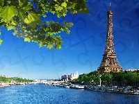 Eiffela, Wieża, Paryż