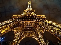 Paryż, Francja, Wieża Eiffla
