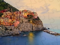 Manarola Wochy, Wybrzee