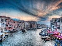 Wenecja, Włochy, Kanał