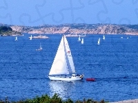 Żaglówki, Jezioro
