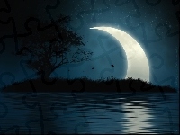 Noc, Woda, Księżyc