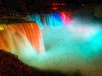 Niagara, Wodospad, Iluminacje