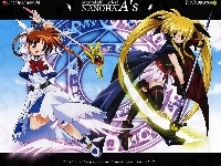 kobiety, wojownicy, Mahou Shoujo Lyrical Nanoha