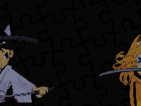 Wojowniczki, Walka, Anime, Miecze