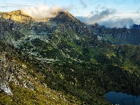 Grosser Bosenstein, Góry, Szczyt, Austria, Niskie Taury, Rottenmanner und Wolzer Tauern, Jezioro