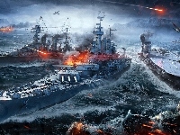 World Of Warships, Okręty