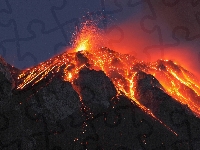 Wulkan, Lawa