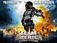 Team America World Police, Ekipa Ameryka Policjanci z jajami, wybuch