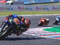 Tor, Gra, Yamaha, Zakręt, Motocykle, MotoGP Racing, Wyścig