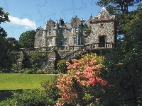 Wyspa Mull, Zamek Torosay Castle, Szkocja