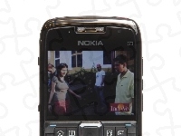Wyświetlacz, Nokia E71, Srebrny
