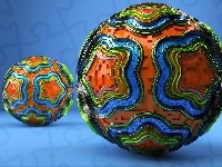 Wzory, Kule, Geometryczne, Grafika
