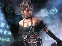 Skórzany, Final Fantasy X-2, Kobieta, Strój