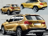 BMW X1, Rysunek