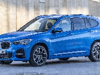 BMW X1 M Sport, Niebieskie