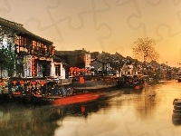 Xitang, Domy, Rzeka, Chiny