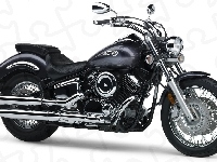 Yamaha V-Star 950, Bak