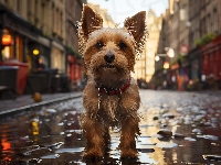 Yorkshire terrier, Ulica