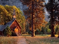 Yosemite, Park, Narodowy, Kaplica