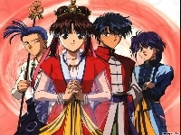 Fushigi Yuugi, ludzie