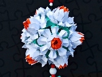 Z Papierowych, Koraliki, Origami, Kula, Kwiatów