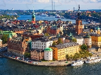 Szwedzkie, Z, Miasto, Ptaka, Lotu