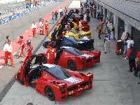 Z, Kierowcy, Ferrari FXX, Widok, Góry