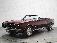 Chevrolet, Zabytek, Samochód, Camaro, 1967