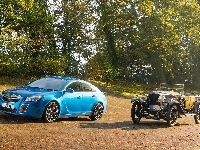 Zabytkowy, Opel Insignia OPC, Zieleń