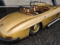 Roadster, Zabytkowy, Mercedes Benz 300 SL, 1956