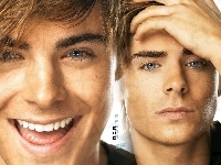 Zac Efron, niebieskie oczy