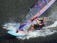 żagiel , Windsurfing, deska, morze