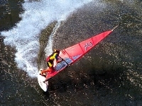 żagiel , Windsurfing, deska, morze