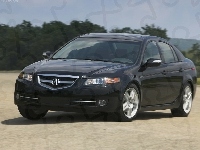 Zakręt, Acura TL, Test