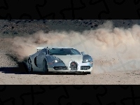 Zakręt, Bugatti Veyron, Szuter