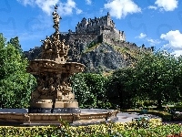 Edynburg, Zamek w Edynburgu, Edinburgh Castle, Szkocja