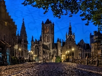 Zamek Gravensteen, Belgia, Gandawa, Muzeum broni i tortur, Zmierzch
