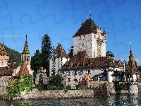 Oberhofen, Zamek, Szwajcaria