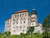 Pieskowa, Zamek, Skała