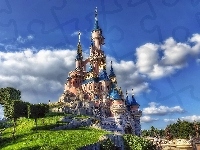 Roszpunki, Zamek, Disneyland