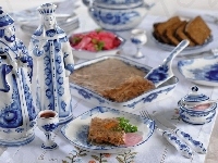 Zastawa, Chińska, Porcelana, Galareta