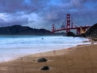 Zatoka, Most Golden Gate, San Francisco