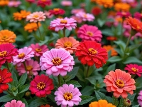 Kwiaty, Cynie, Kolorowe, Zbliżenie