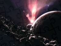 Zderzenie, Planet