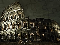Amfiteatr, Włochy, Rzym, Koloseum