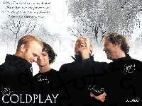 zespól, nazwiska, Coldplay, zima, twarze